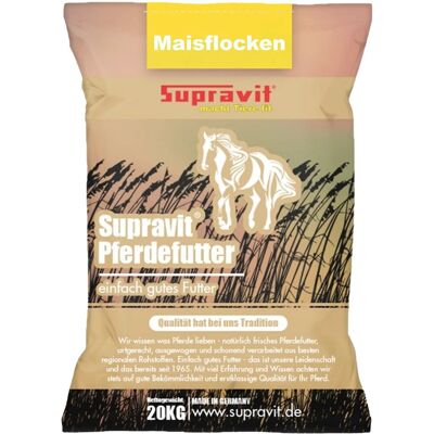 Supravit Maisflocken für Pferde Ergänzungsfutter Supravit Maisflocken für Pferde Ergänzungsfutter