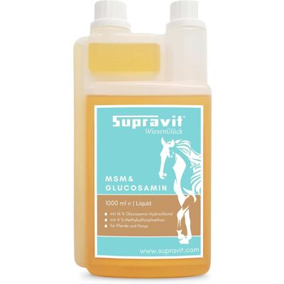 Supravit MSM und Glucosamin für Pferde Supravit MSM und Glucosamin für Pferde