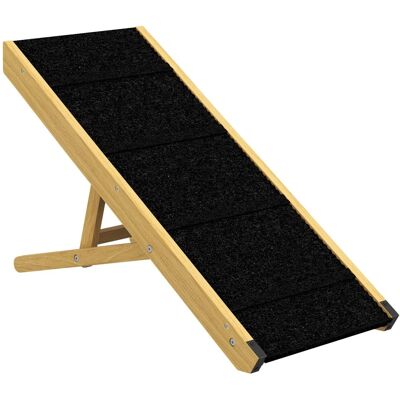 PawHut Haustierrampe Holz 83,5L x 35B x 47,5H cm PawHut Haustierrampe Holz 83,5L x 35B x 47,5H cm