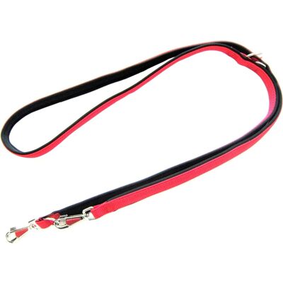 Heim Hundeleine mit Neoprenfutter Breite 20 mm Länge 200 cm Rot Heim Hundeleine mit Neoprenfutter Breite 20 mm Länge 200 cm Rot
