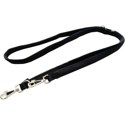Heim Hundeleine mit Neoprenfutter Breite 20 mm Länge 200 cm Schwarz Heim Hundeleine mit Neoprenfutter Breite 20 mm Länge 200 cm Schwarz