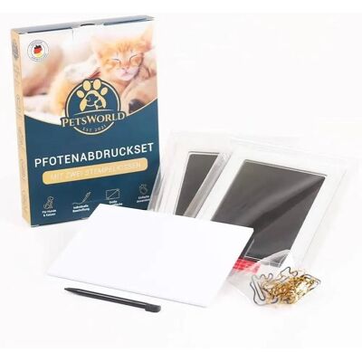 Petsworld PETSWORLD Pfotenabdruck-Set Sauber & Sicher für Baby & Haustier Petsworld PETSWORLD Pfotenabdruck-Set Sauber & Sicher für Baby & Haustier