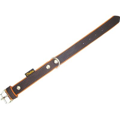 Heim Hundehalsband Braun-Terrakotta Toskana Breite 30 mm Länge 65 cm Heim Hundehalsband Braun-Terrakotta Toskana Breite 30 mm Länge 65 cm