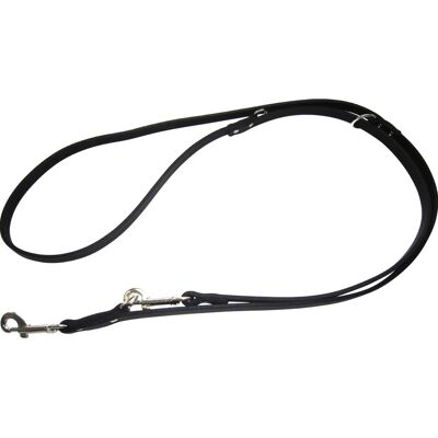 Heim Hunde-Vorführleine Softleder Breite 10 mm Länge 240 cm Schwarz Heim Hunde-Vorführleine Softleder Breite 10 mm Länge 240 cm Schwarz