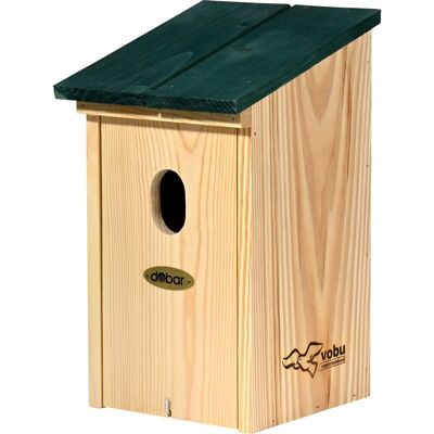 Dobar Nistkasten Vobu für Gartenrotschwanz Flachdach 17 cm x 18 cm x 30 cm FSC® Dobar Nistkasten Vobu für Gartenrotschwanz Flachdach 17 cm x 18 cm x 30 cm FSC®
