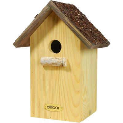 DOBAR - Nistkasten - 19.5x27x14.5 cm - braun - Birdhouse DOBAR - Nistkasten - 19.5x27x14.5 cm - braun - Birdhouse