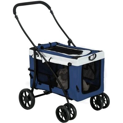 PawHut 2 in 1 Hundebuggy mit Abnehmbarem Korb PawHut 2 in 1 Hundebuggy mit Abnehmbarem Korb