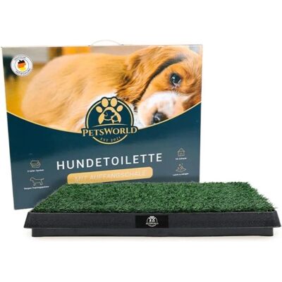 Petsworld Welpentoilette Hundetoilette Kunstrasen 50×50 cm Indoor/Outdoor Petsworld Welpentoilette Hundetoilette Kunstrasen 50×50 cm Indoor/Outdoor