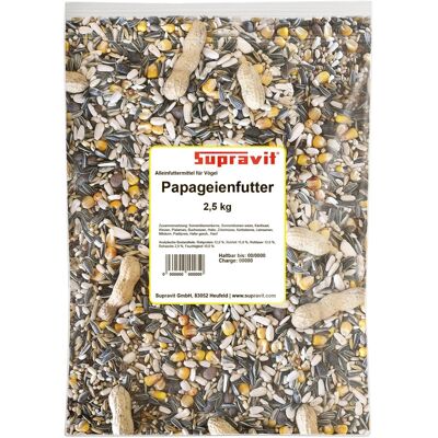 Supravit Papageienfutter Futtermischung für Papageien Aller Arten Supravit Papageienfutter Futtermischung für Papageien Aller Arten