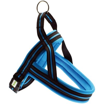 HEIM Signal Hundegeschirr - Verstellbar 50-58 cm, Blau, S HEIM Signal Hundegeschirr - Verstellbar 50-58 cm, Blau, S