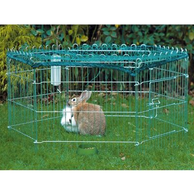 DOBAR Freilaufgehege - Grün - 112x98x56 cm - Tiergehege DOBAR Freilaufgehege - Grün - 112x98x56 cm - Tiergehege