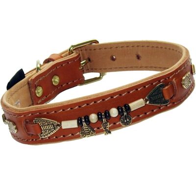 Heim Hundehalsband Buffalo Breite 25 mm Länge 65 cm Cognac/Cognac Heim Hundehalsband Buffalo Breite 25 mm Länge 65 cm Cognac/Cognac