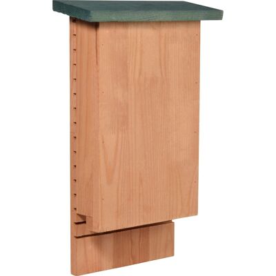 DOBAR Fledermauskasten - 14x22x24 cm - Natur/Grün DOBAR Fledermauskasten - 14x22x24 cm - Natur/Grün