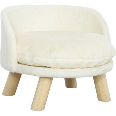 PawHut Haustierbett Holz 40,5L x 40,5B x 33H cm PawHut Haustierbett Holz 40,5L x 40,5B x 33H cm