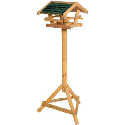 Dobar Großes Vogelhaus mit Bitumenschindel-Dach Grün mit Ständer FSC® Dobar Großes Vogelhaus mit Bitumenschindel-Dach Grün mit Ständer FSC®
