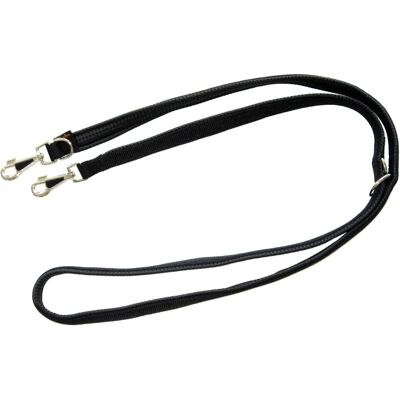 Heim Hunde-Vorführleine Gurtband Gefüttert Breite 25 mm Länge 300 cm Schwarz Heim Hunde-Vorführleine Gurtband Gefüttert Breite 25 mm Länge 300 cm Schwarz