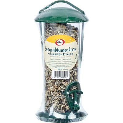 Elles Ergänzungsfutter Sonnenblumenkerne Kernomat für Wildvögel 250 g Elles Ergänzungsfutter Sonnenblumenkerne Kernomat für Wildvögel 250 g