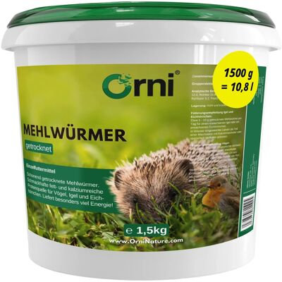 Orni Mehlwürmer Insektenfutter Wildvogelfutter Orni Mehlwürmer Insektenfutter Wildvogelfutter