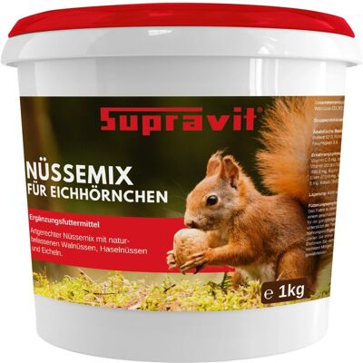 Supravit Frische Nüsse Mix für Eichhörnchen Ganzjahresfutter Supravit Frische Nüsse Mix für Eichhörnchen Ganzjahresfutter