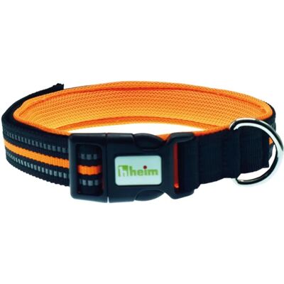 HEIM Hundehalsband - Modell: Signal, Neonorange, 43-50cm - Hundehalsband HEIM Hundehalsband - Modell: Signal, Neonorange, 43-50cm - Hundehalsband