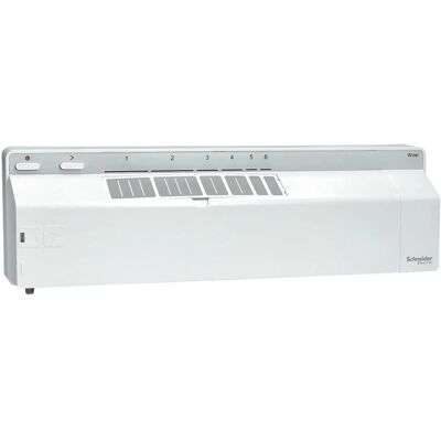 Schneider Electric Wiser Verteilerleiste Fußbodenheizung CCTFR6610 Weiß Schneider Electric Wiser Verteilerleiste Fußbodenheizung CCTFR6610 Weiß