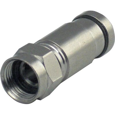 Schwaiger F-Verpressstecker Ø 7 mm RG 6 Schwaiger F-Verpressstecker Ø 7 mm RG 6