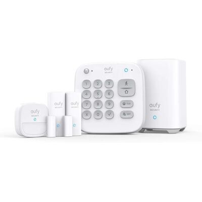 Eufy Sicherheitskit - Weiß - Alarmanlage für Zuhause - Wi-Fi Eufy Sicherheitskit - Weiß - Alarmanlage für Zuhause - Wi-Fi