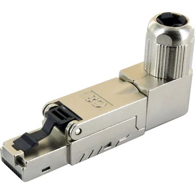 Schwaiger Netzwerkstecker NWST1081 Gewinkelt CAT8.1 Schwaiger Netzwerkstecker NWST1081 Gewinkelt CAT8.1
