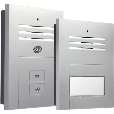 REV Sprechanlage Quattroline Audio Silber 1-Familie REV Sprechanlage Quattroline Audio Silber 1-Familie