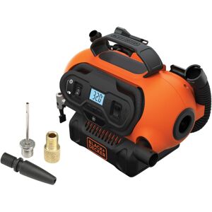 Black+Decker Luftpumpe BDCINF18N mit 12V und 230V Anschluss oder 18V Akku Black+Decker Luftpumpe BDCINF18N mit 12V und 230V Anschluss oder 18V Akku
