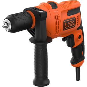 Black+Decker 500 W Schlagbohrmaschine BEH200K inkl. Tiefenanschlag mit Koffer Black+Decker 500 W Schlagbohrmaschine BEH200K inkl. Tiefenanschlag mit Koffer