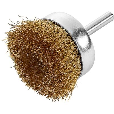 LUXTOOLS LUX-TOOLS Messing-Topfbürste Ø 50 mm LUXTOOLS LUX-TOOLS Messing-Topfbürste Ø 50 mm