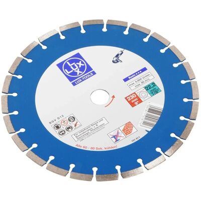 LUXTOOLS LUX-TOOLS Diamant-Trennscheibe universal 230 mm LUXTOOLS LUX-TOOLS Diamant-Trennscheibe universal 230 mm