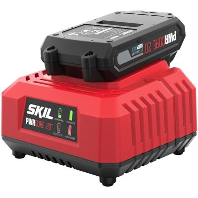 Skil Starter-Set 3116AA 20 V 2 Ah Akku mit Ladegerät Skil Starter-Set 3116AA 20 V 2 Ah Akku mit Ladegerät