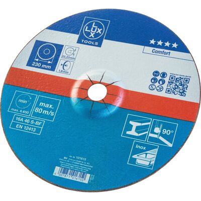 LUXTOOLS LUX-TOOLS Gewebe-Trennscheibe 230 mm LUXTOOLS LUX-TOOLS Gewebe-Trennscheibe 230 mm