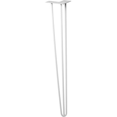 Wagner Möbelbein Hairpin Länge 710 mm Light Grey Wagner Möbelbein Hairpin Länge 710 mm Light Grey