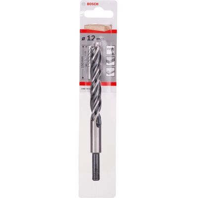 Bosch Holzspiralbohrer Standard 12 mm x 96 mm x 151 mm Bosch Holzspiralbohrer Standard 12 mm x 96 mm x 151 mm