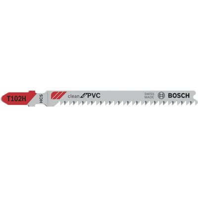 Bosch Stichsägeblatt Pro T 102 H Clean for PVC 3 Stück Bosch Stichsägeblatt Pro T 102 H Clean for PVC 3 Stück