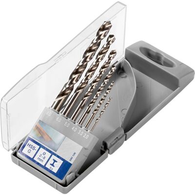 LUXTOOLS LUX-TOOLS HSS-G Bohrer-Set 6-teilig LUXTOOLS LUX-TOOLS HSS-G Bohrer-Set 6-teilig