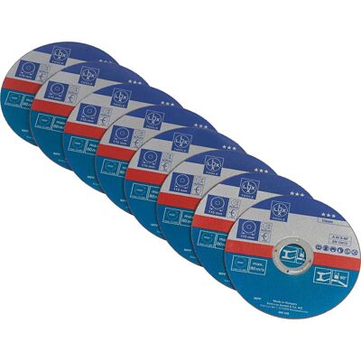 LUX-TOOLS Trennscheibe Classic Metall Ø 115 mm 8 Stück LUX-TOOLS Trennscheibe Classic Metall Ø 115 mm 8 Stück