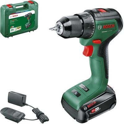 Bosch 18 V Akku-Bohrschrauber UniversalDrill 18 V-60 inkl. 2,5 Ah Akku Bosch 18 V Akku-Bohrschrauber UniversalDrill 18 V-60 inkl. 2,5 Ah Akku