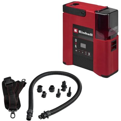 Einhell Akku-Kompressor Suppero 18/380 Schwarz-Rot Einhell Akku-Kompressor Suppero 18/380 Schwarz-Rot