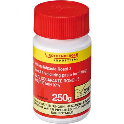 Rothenberger Industrial Rothenberger Fittingslötpaste Rosol 3 250 g Rothenberger Industrial Rothenberger Fittingslötpaste Rosol 3 250 g