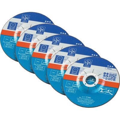 LUXTOOLS LUX-TOOLS Trennscheiben-Sparpack Metall 125 mm LUXTOOLS LUX-TOOLS Trennscheiben-Sparpack Metall 125 mm