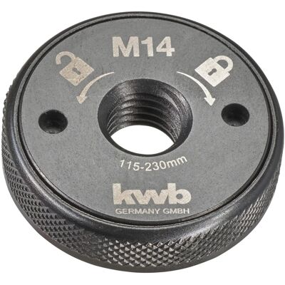 kwb Schnellspannmutter für Winkelschleifer M14 kwb Schnellspannmutter für Winkelschleifer M14