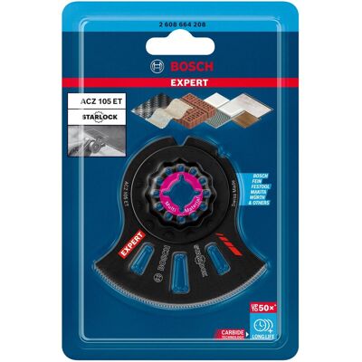 Bosch Expert ACZ 105 ET Sägeblatt - Multimaterial-Segment, Starlock Bosch Expert ACZ 105 ET Sägeblatt - Multimaterial-Segment, Starlock