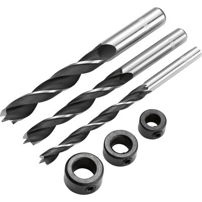 LUXTOOLS LUX-TOOLS Dübel-Bohrer-Satz Classic 6-teilig LUXTOOLS LUX-TOOLS Dübel-Bohrer-Satz Classic 6-teilig