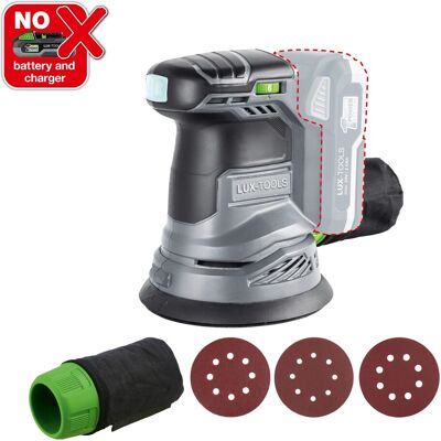 LUX PowerSystem 20V Exzenter-Schleifer - Oberflächenfinish-Werkzeug LUX PowerSystem 20V Exzenter-Schleifer - Oberflächenfinish-Werkzeug