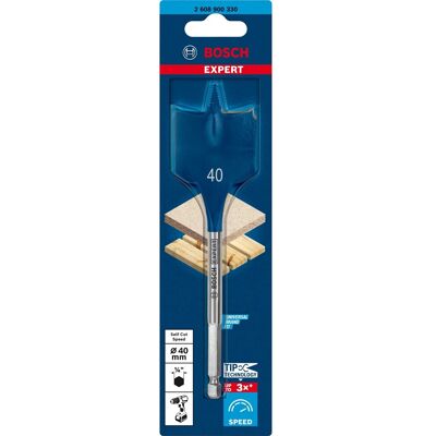 Bosch Expert Selfcut Flachfräsbohrer für Holz Ø 40 mm x 152 mm Bosch Expert Selfcut Flachfräsbohrer für Holz Ø 40 mm x 152 mm