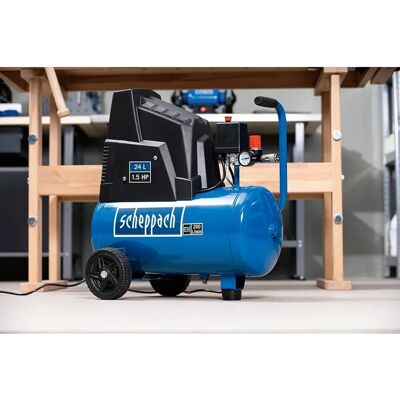 Scheppach Kompressor HC30ox Ölfrei 24 l 8 Bar 1100 W Scheppach Kompressor HC30ox Ölfrei 24 l 8 Bar 1100 W